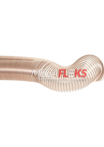 POLİÜRETAN BAKIR TELLİ 102MMX10MT Pu 070 ŞEFFAF HORTUM Toz Talaş Emiş fırsatları