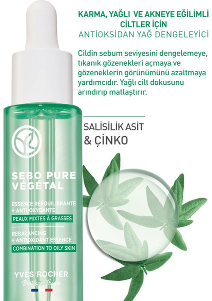 Karma Yağlı Ciltler Antioksidan Yağ Dengeleyici Serum-Çinko&salisilik Asit + She Vec Serum C Vitamin fiyatları