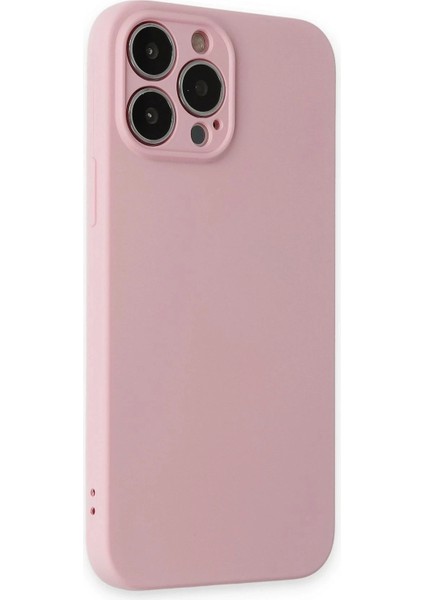 Newface iPhone 13 Pro Kılıf Nano Içi Kadife Silikon - Pembe fiyatları