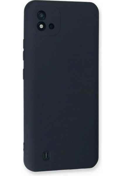 Newface Realme C11 2021 Kılıf Nano Içi Kadife Silikon - Lacivert modelleri