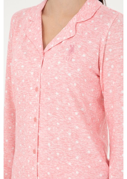 Kadın Pembe Pijama Takım 50303370-VR041