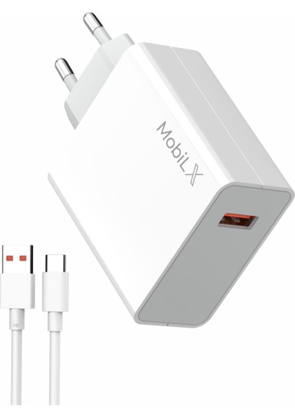 Mobilx 67 Watt Turbo Max Hızlı Şarj Aleti + Type C USB Kablo modelleri
