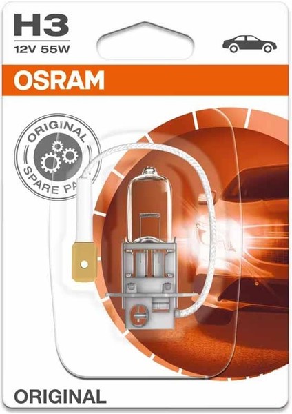 Far Ampulü Halojen H3 12V 55W 1 Adet 64151-BL
