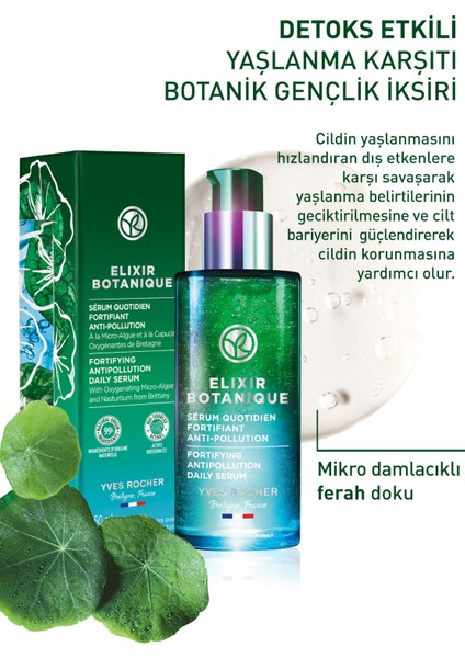 Yaşlanma Karşıtı Bitkisel Antioksidan Bakım Elixir Botanique-Serum-50 ml + She Vec Serum C Vitamin fiyatları