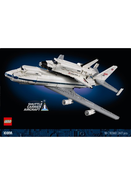 10360 Lego® Icons Mekik Taşıma Uçağı modelleri