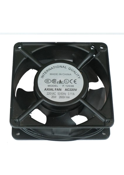 220 Volt Fan 12 x 12 cm