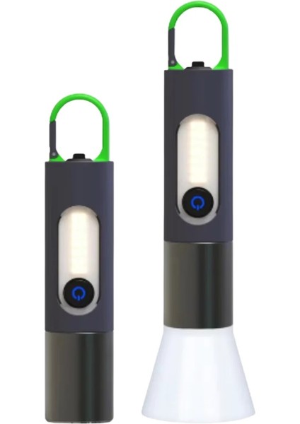 HP-836 Su Geçirmez Uzun Menzilli LED El Feneri – 5730 Led, 5V USB Şarjlı, Taşınabilir Askılı Tasarım