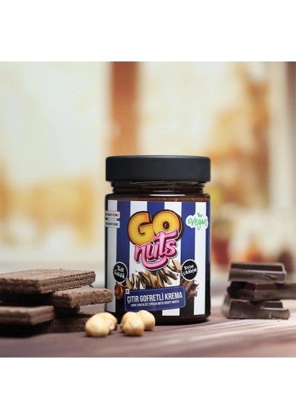 Gonuts Çıtır Gofretli Bitter Krema 330 gr modelleri