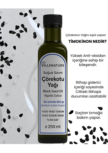 2'li Set Soğuk Sıkım Çörekotu Yağı “black Seed Oil” (Nigella Sativa) 250 ml modelleri