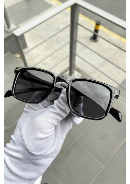 Siyah Güneş Gözlüğü UV400 Cam Unisex