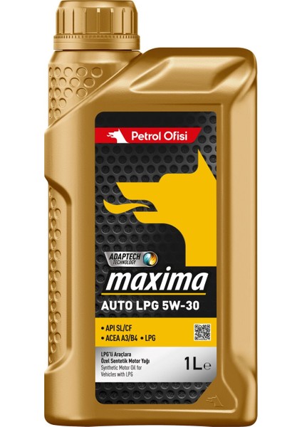 Maxima Auto Lpg 5W-30 1 L Motor Yağı