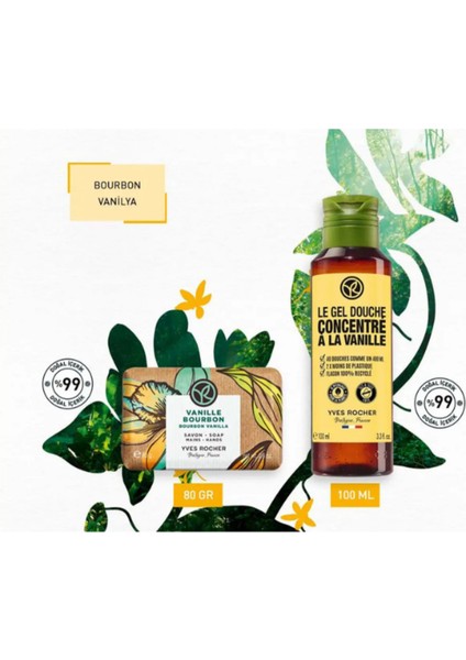 Egzotik Vanilya Esintili Duş ve Bakım Seti - Duş Jeli 100ML + Katı Sabun 80 gr modelleri