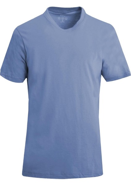 Indigo Comfort Fit Bisiklet Yaka Basic T-Shirt