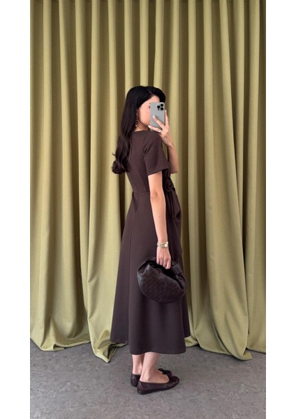 Fiyonklu Acı Kahve Modal Elbise fiyatları