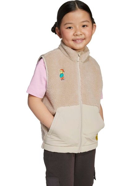 adidas Çocuk Bej Yelek LK SIM VST JL9200