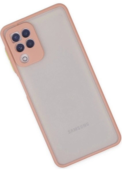 Newface Samsung Galaxy A22 Kılıf Montreal Silikon Kapak - Pembe modelleri