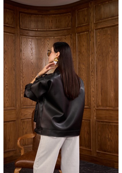 Premium Siyah Deri Ceket fiyatları