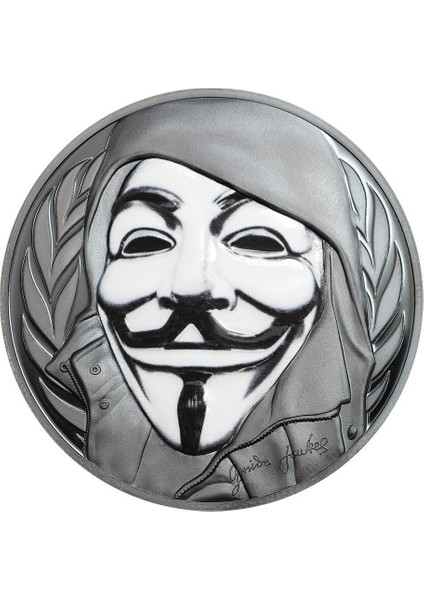 Rimagold Rimagold V Vandetta Maskesi Gümüş Sikke Coin