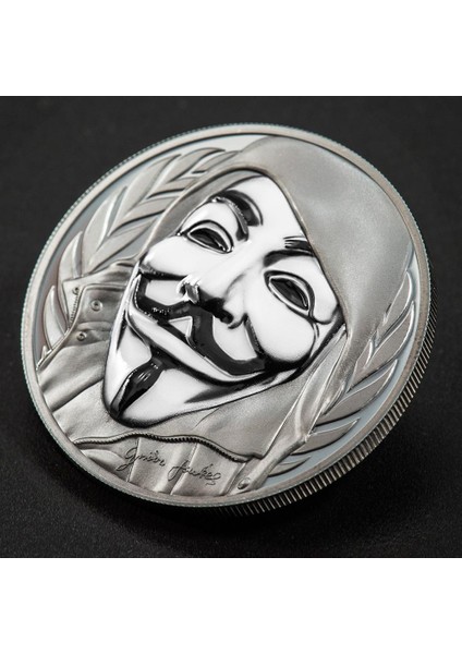 Rimagold Rimagold V Vandetta Maskesi Gümüş Sikke Coin modelleri