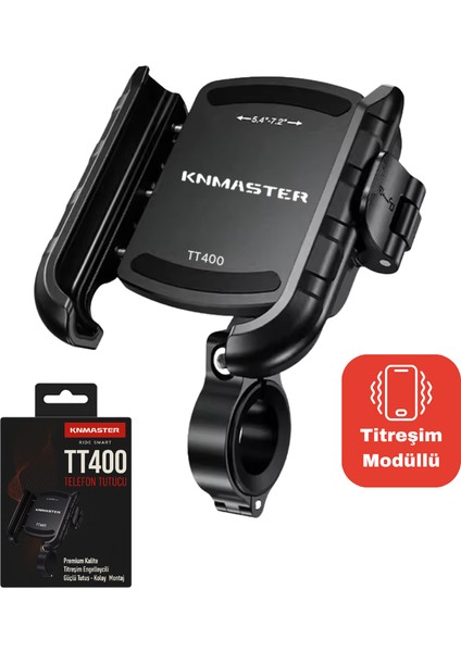 TT-400 Titreşim Önleyicili Motosiklet Telefon Tutucu