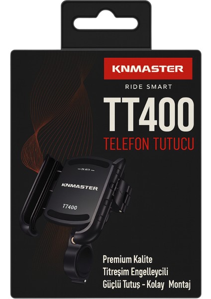 TT-400 Titreşim Önleyicili Motosiklet Telefon Tutucu