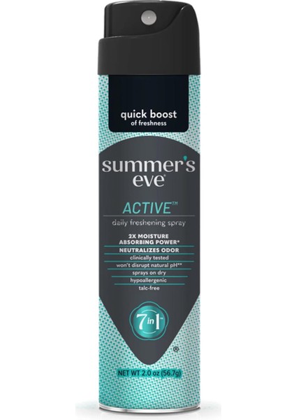 Active Özel Bölge Intim Deodorant Sprey 56.7gr