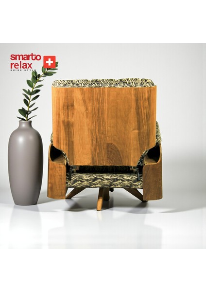 Relax TV Koltuğu Genova Vita Ergonomik Döner Mekanizma Kadife/Şönil Haki Yeşil fırsatları