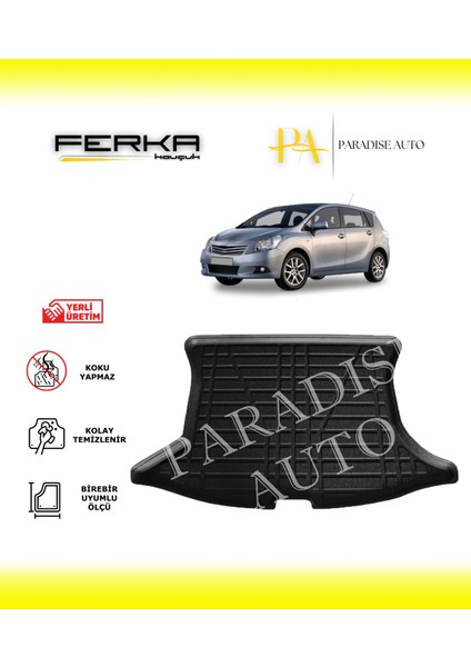 Toyota Verso 2009-2013 Bagaj Havuzu