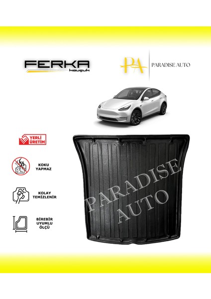 Tesla Model Y 2020 ve Üstü Bagaj Havuzu