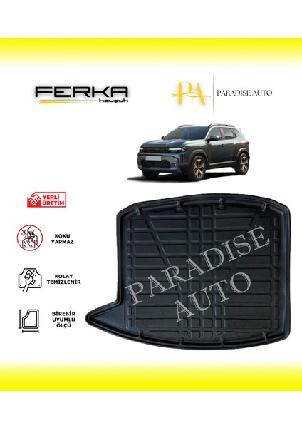 Renault Duster 4x2 Benzin-Lpg 2024 ve Üstü Bagaj Havuzu