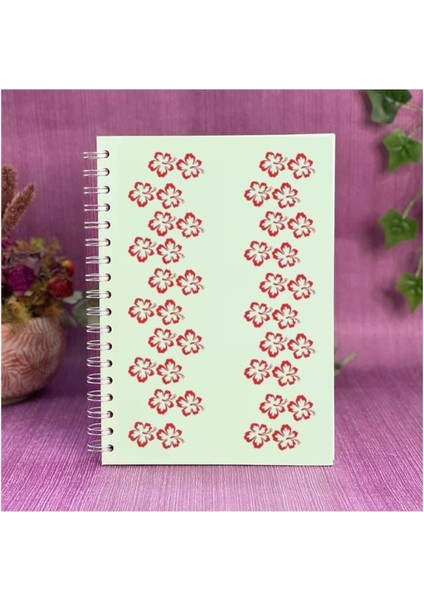 2 Adet Defter Sticker,laptop Sticker Pembe Çiçekli Pvc 48X33X0,5CM modelleri
