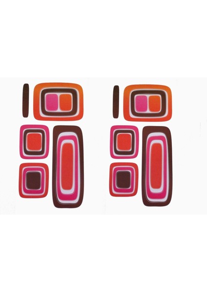 2 Adet Defter Sticker,laptop Sticker Kareli Desen Pvc 61X30X0,5CM fiyatları