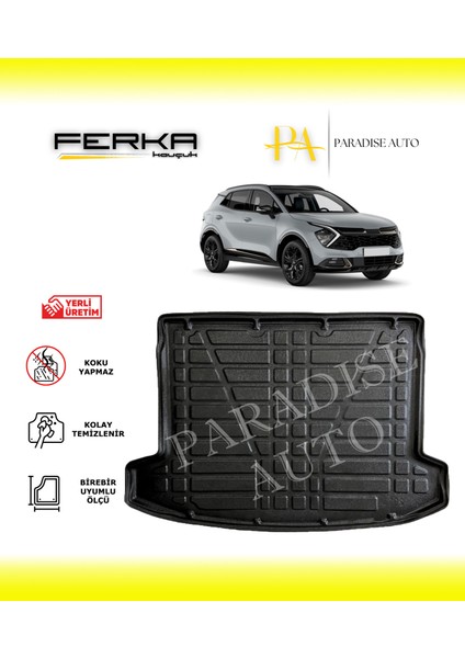 Kia Sportage Prestige Hybrid 4x4 2022 ve Üstü Bagaj Havuzu