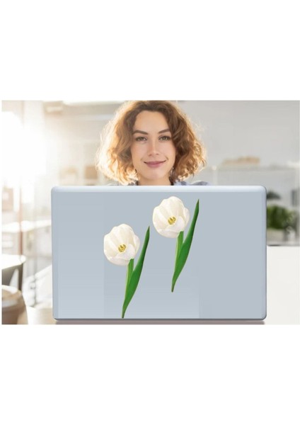 2 Adet Defter Sticker,laptop Sticker Çiçekli Pvc 70X50X0,5CM