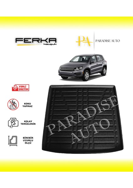 Volkswagen Tiguan Uzun Şase 2016-2023 Bagaj Havuzu