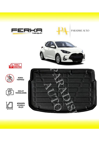 Toyota Yaris Hatchback 2021 ve Üstü Bagaj Havuzu