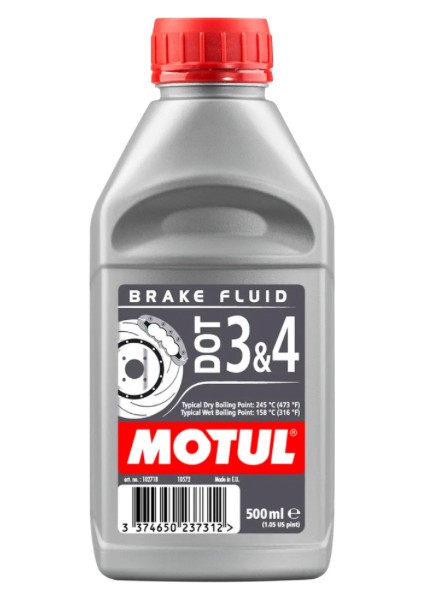 ​dot 3&4 Brake Fluıd​_0,5l - Yüksek Performans