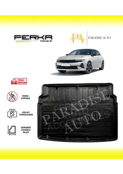 Opel Astra L Hatchback Elektrikli 2023 ve Üstü Bagaj Havuzu