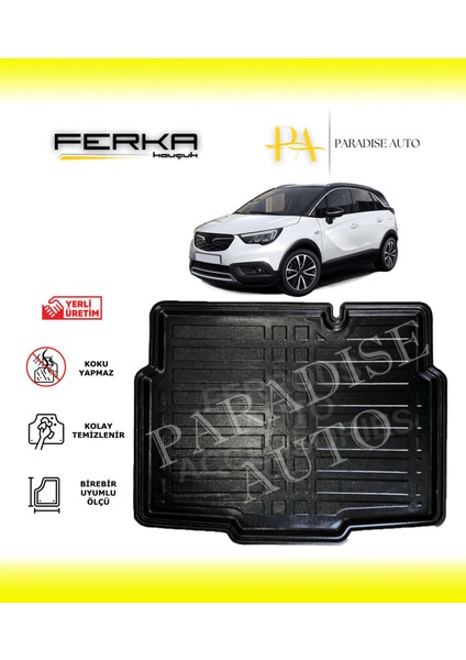 Opel Crossland x Alt Kademe 2017 ve Üstü Bagaj Havuzu