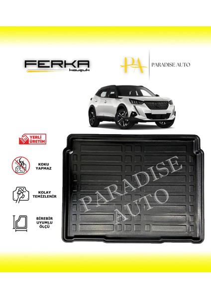 Peugeot 2008 Crossover Alt Kademe 2020-2022 Bagaj Havuzu