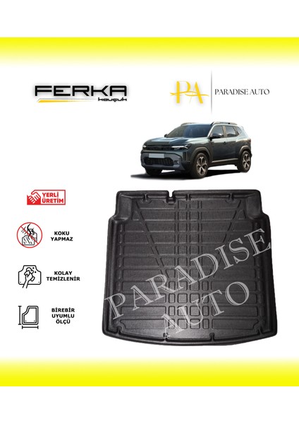 Renault Duster 4x2 Hybrid Alt Kademe 2024 ve Üstü Bagaj Havuzu