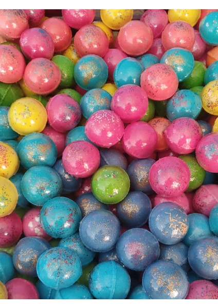 100 Adet Banyo Topu - Pedikür Topu- Banyo Bombası - Nem Topu modelleri