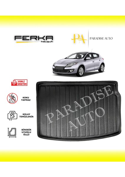 Renault Megane 3 Hatchback 2009-2015 Bagaj Havuzu