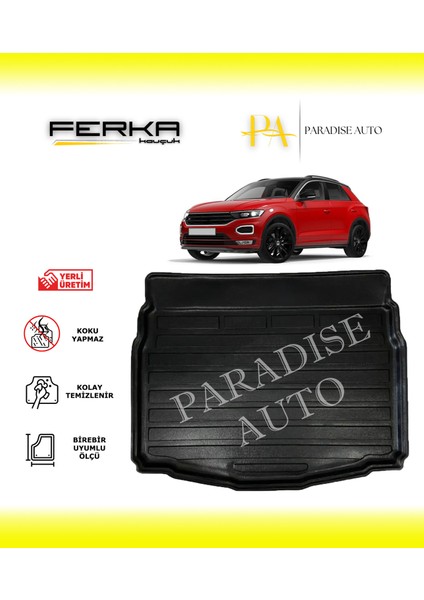 Volkswagen T-Roc Alt Kademe 2019 ve Üstü Bagaj Havuzu