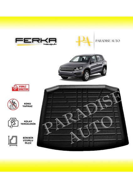 Volkswagen Tiguan Trendline Stepnesiz 2016-2023 Bagaj Havuzu