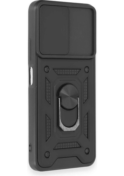 Newface Xiaomi Redmi Note 12 4g Kılıf Pars Lens Yüzüklü Silikon - Siyah fiyatları