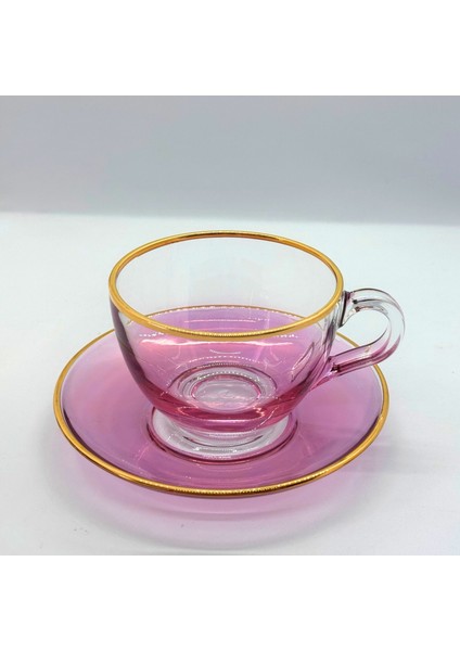 Yaldızlı Yarım Lüsterli Basic Fincan Takımı indirimleri