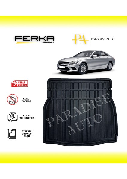 Mercedes-Benz C Serisi W205 Rampalı Sedan 2014-2018 Bagaj Havuzu