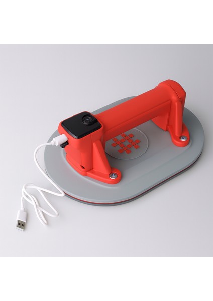 220 kg Dijital Göstergeli Vakumlu Vantuz Yüksek Güçlü Emiş Cam Seramik Mermer Ağır Yük Taşıma Vakum indirimleri