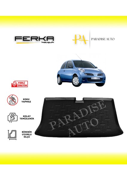 Nissan Micra Hatchback 2004-2010 Bagaj Havuzu